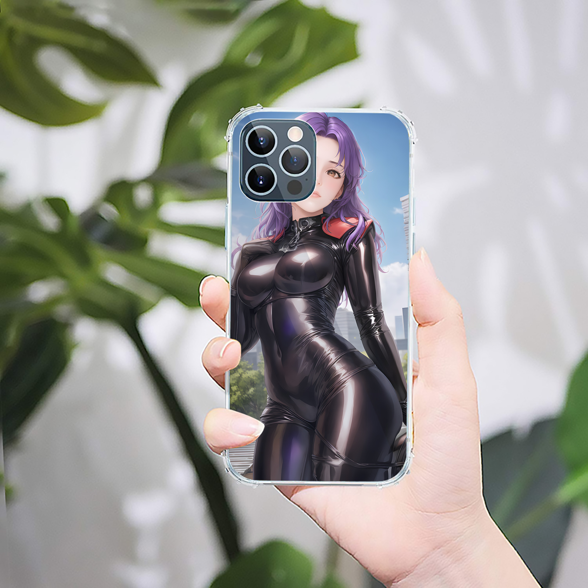（画像用） EVA 新世紀エヴァンゲリオン 【iPhone 12シリーズ対応】透明スマホケース（クリアソフトケース）